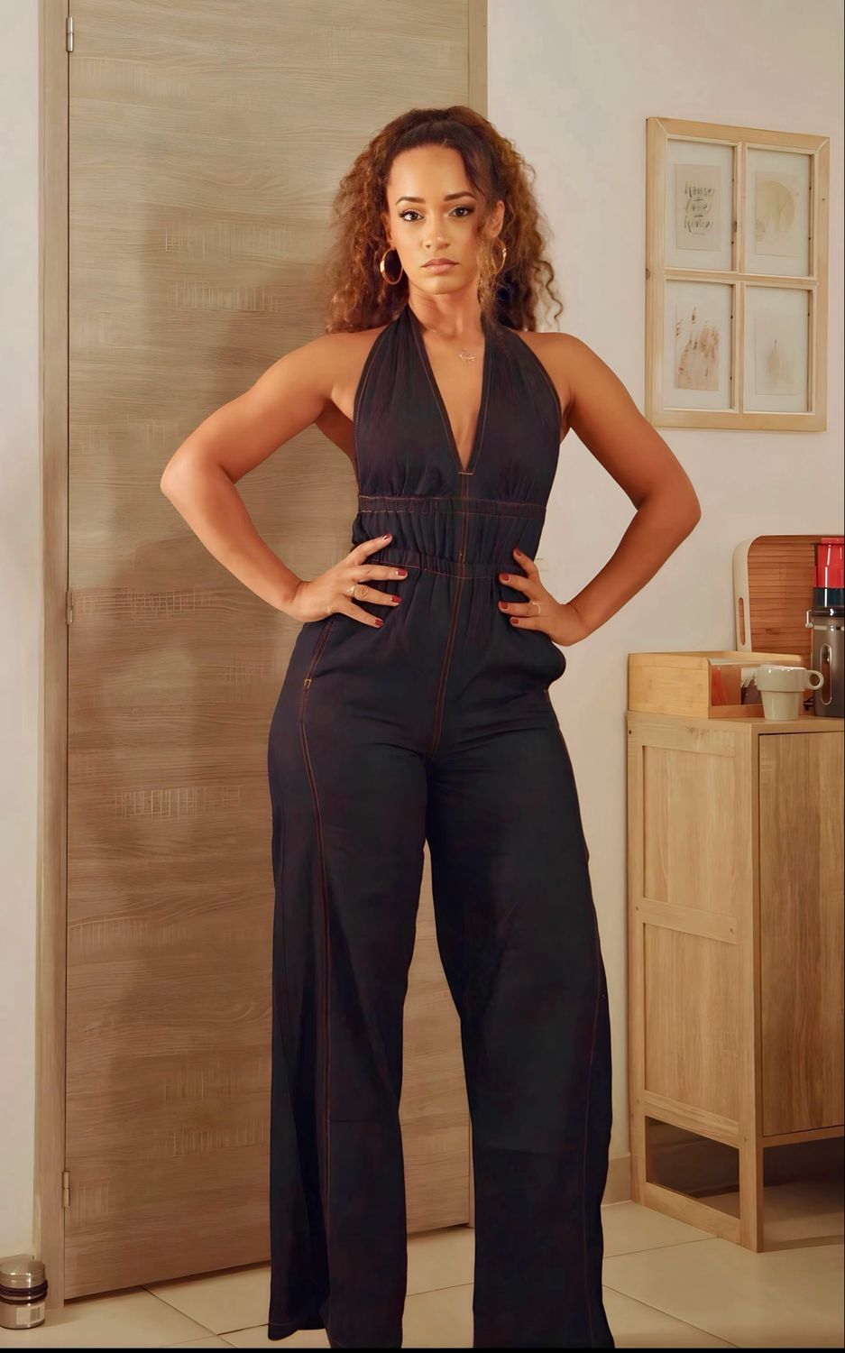 DENIM DESIRE JUMPSUIT