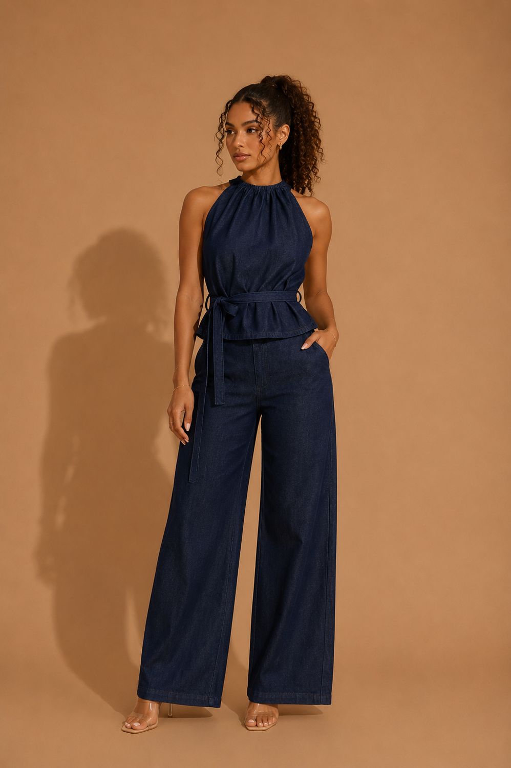 KORA DENIM – ENSEMBLE PANTALON EN JEAN
