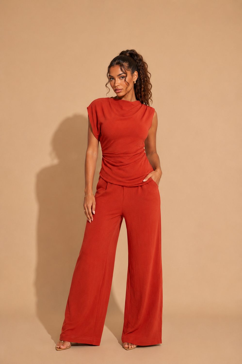 ALMA SET - COMBINAISON TERRACOTTA