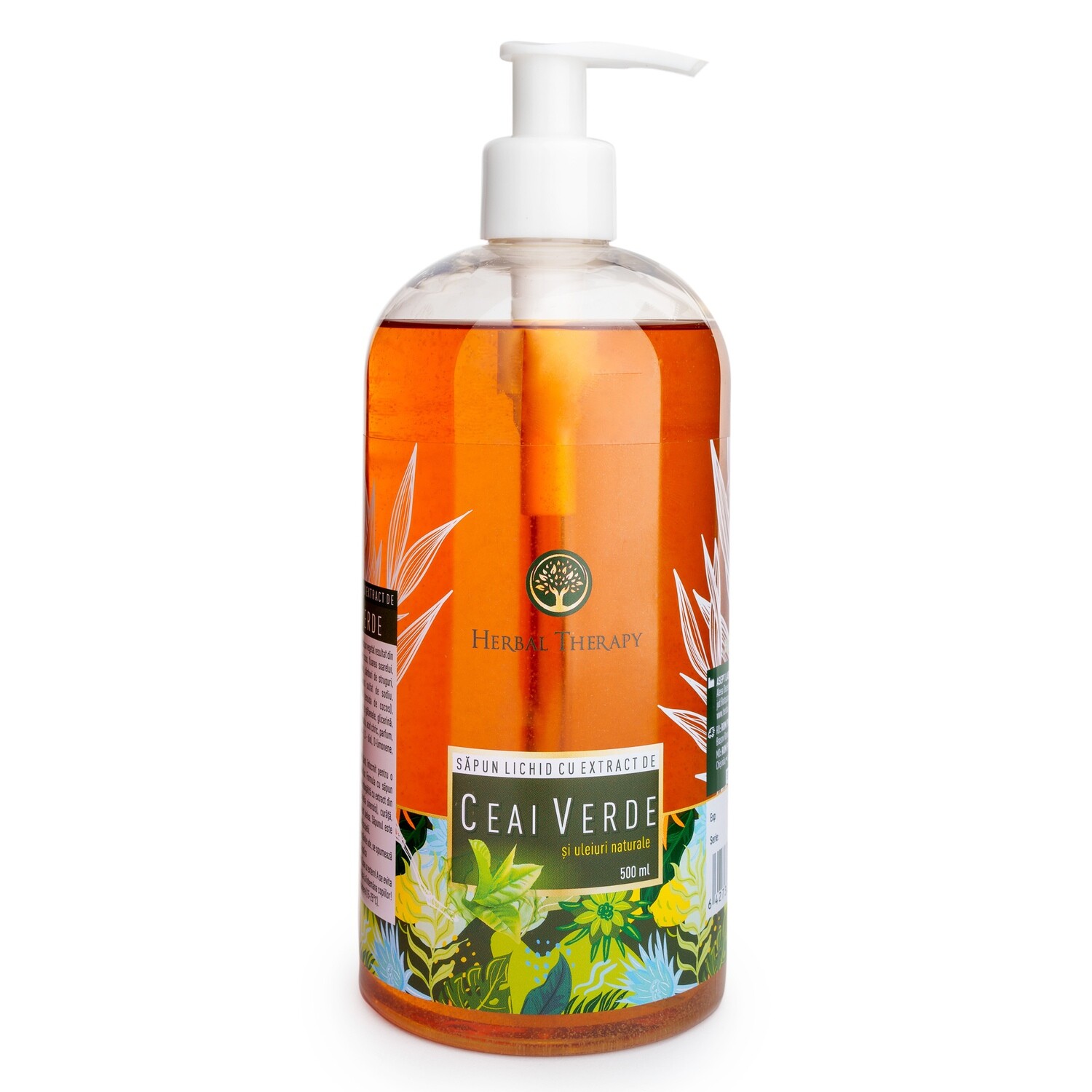 Liquid Soap with Green Tea Extract and Natural Oils, 500 ml
