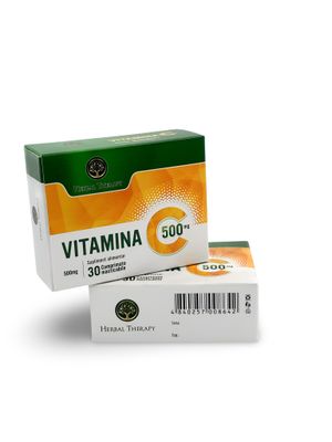 Vitamin C 500 mg, chewable tablets N30 - Support for the Immune System