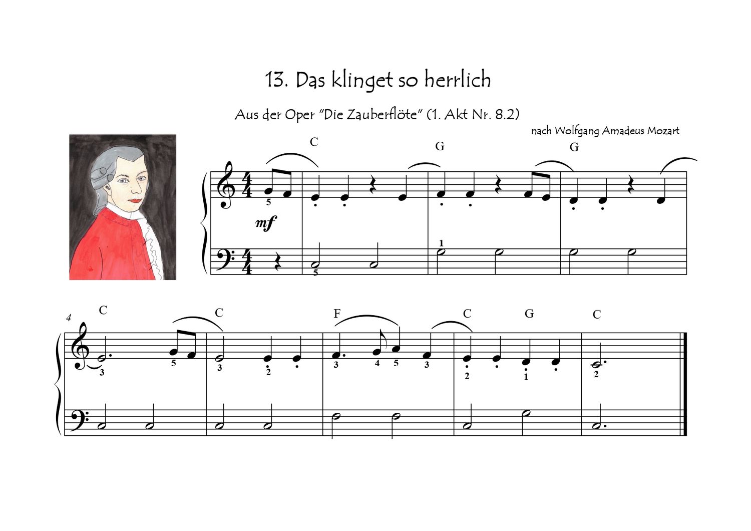 Gechillt zum zweistimmigen Spiel. Zweite Schritte am Klavier für Klavierschüler, die weniger als 10 Minuten pro Tag üben