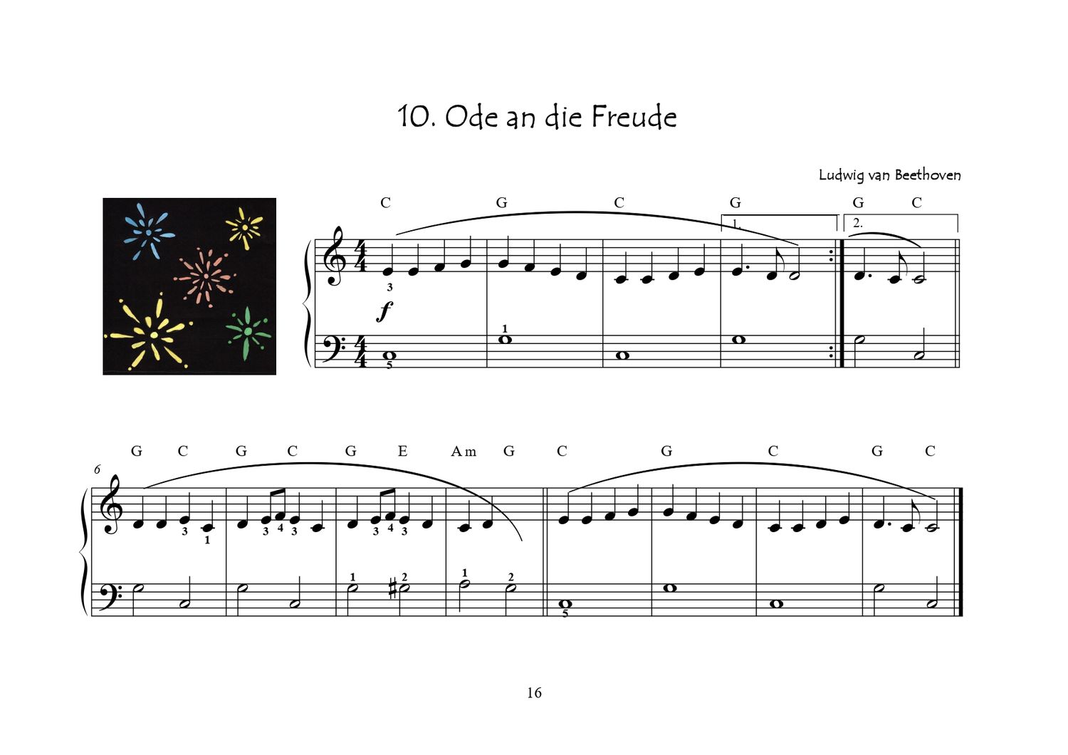 Gechillt zum zweistimmigen Spiel. Zweite Schritte am Klavier für Klavierschüler, die weniger als 10 Minuten pro Tag üben