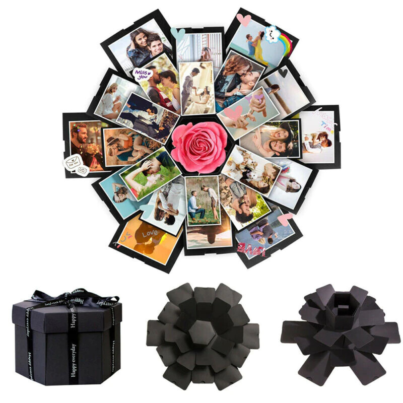 Gift box Photo Album DIY for Memorial Day