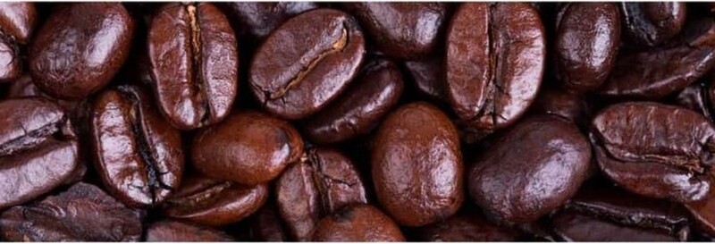 Dark coffee without mixture