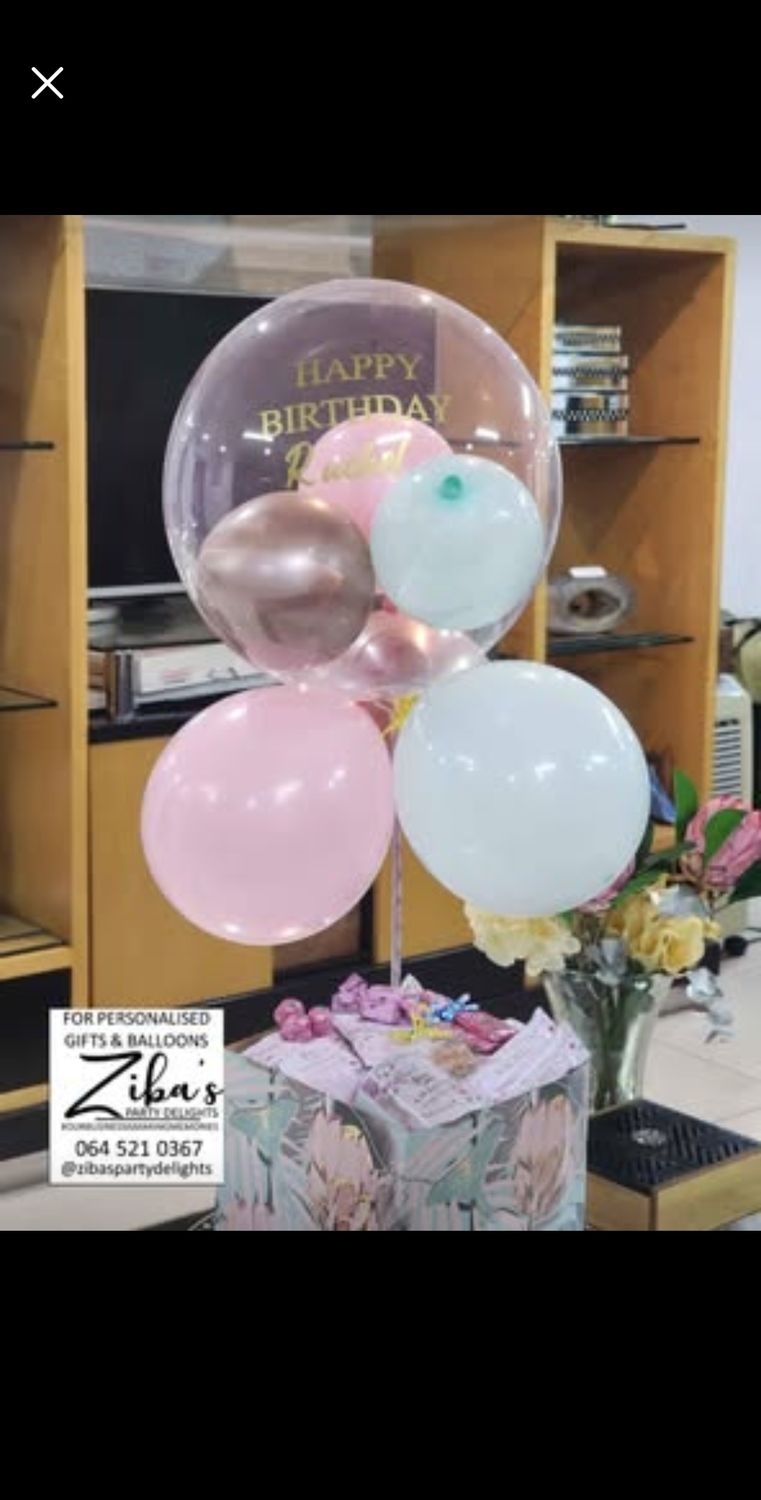 A balloon gift box that&#39;s guaranteed to put a smile on their face