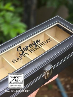 Unveiling elegance personalised jewellery and watch boxes