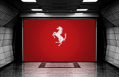 FERRARI CAVALLINO WALL SIGN