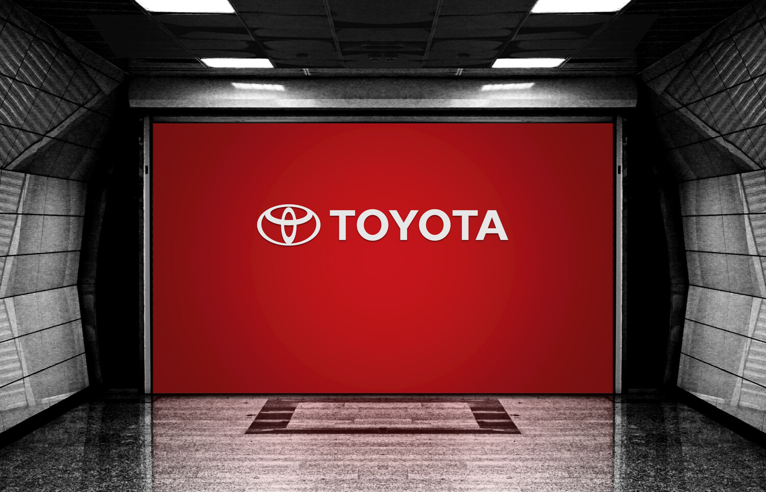 TOYOTA WALL SIGN