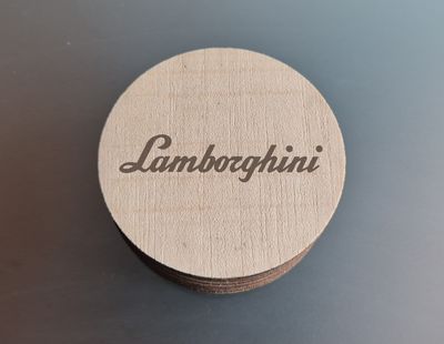 LAMBORGHINI COASTERS SET