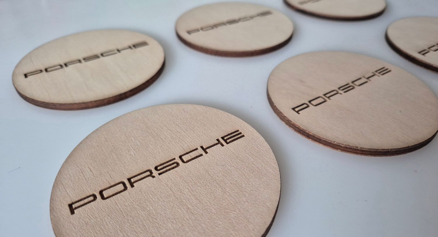 PORSCHE COASTERS SET