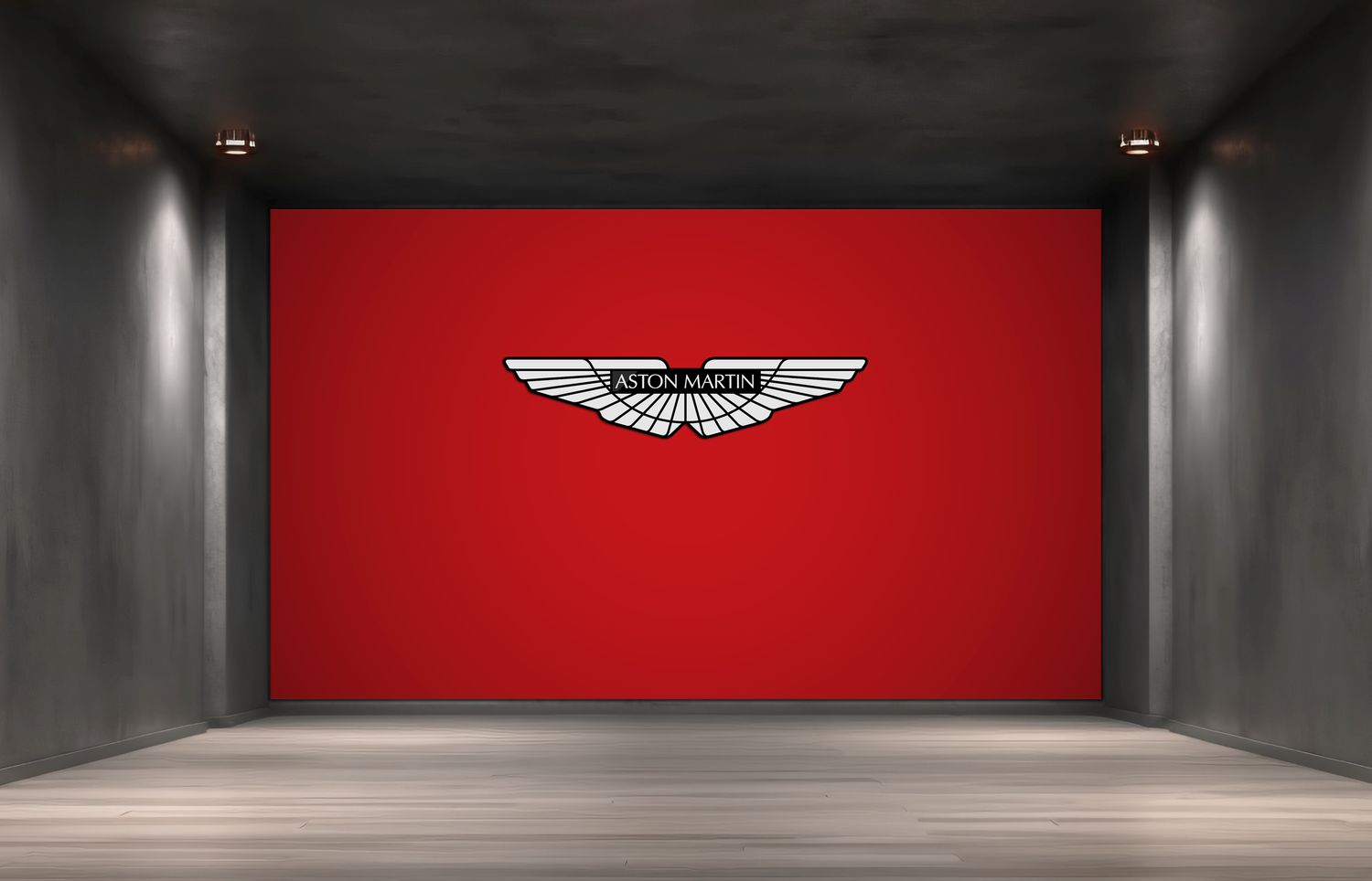 ASTON MARTIN WALL SIGN