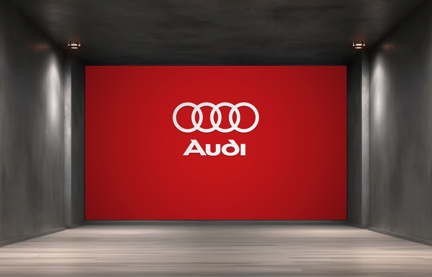 AUDI WALL SIGN