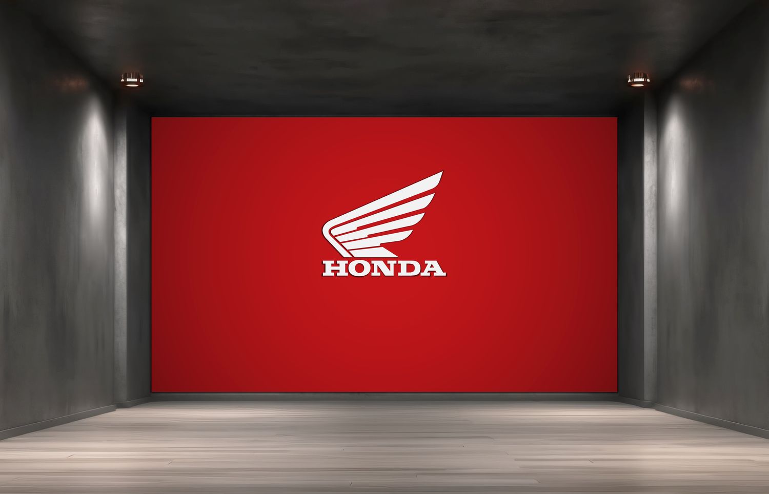 HONDA BIKE WALL SIGN