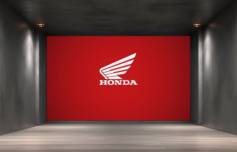 HONDA BIKE WALL SIGN