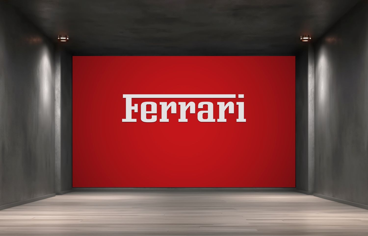 FERRARI WALL SIGN