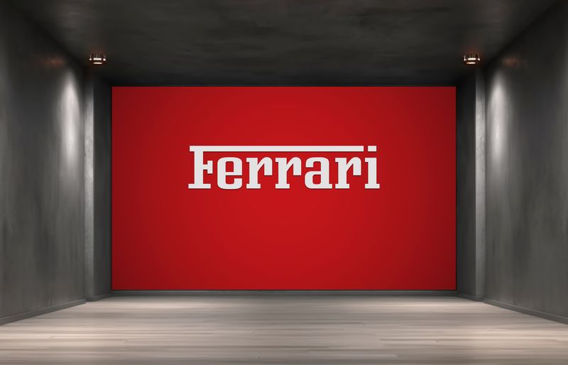 FERRARI WALL SIGN