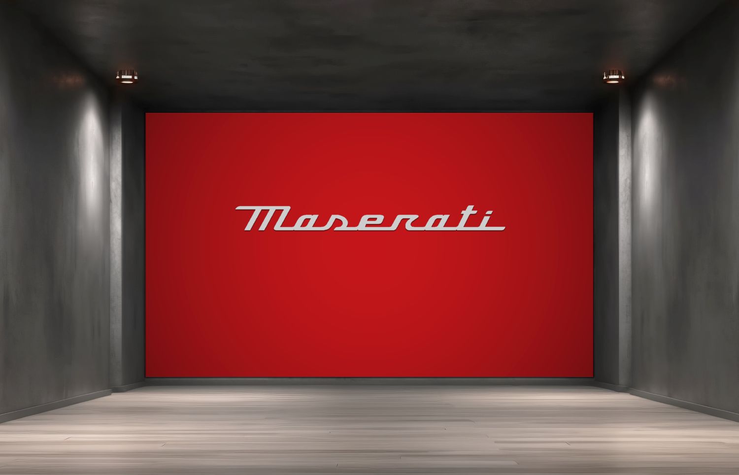 MASERATI WALL SIGN