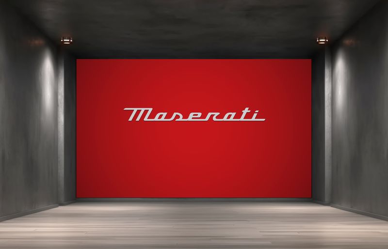 MASERATI WALL SIGN