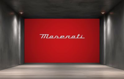 MASERATI WALL SIGN