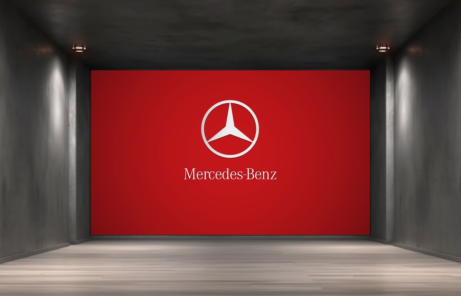 MERCEDES-BENZ WALL SIGN