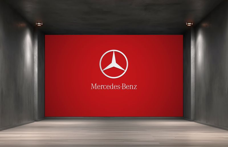 MERCEDES-BENZ WALL SIGN