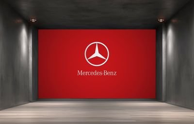 MERCEDES-BENZ WALL SIGN