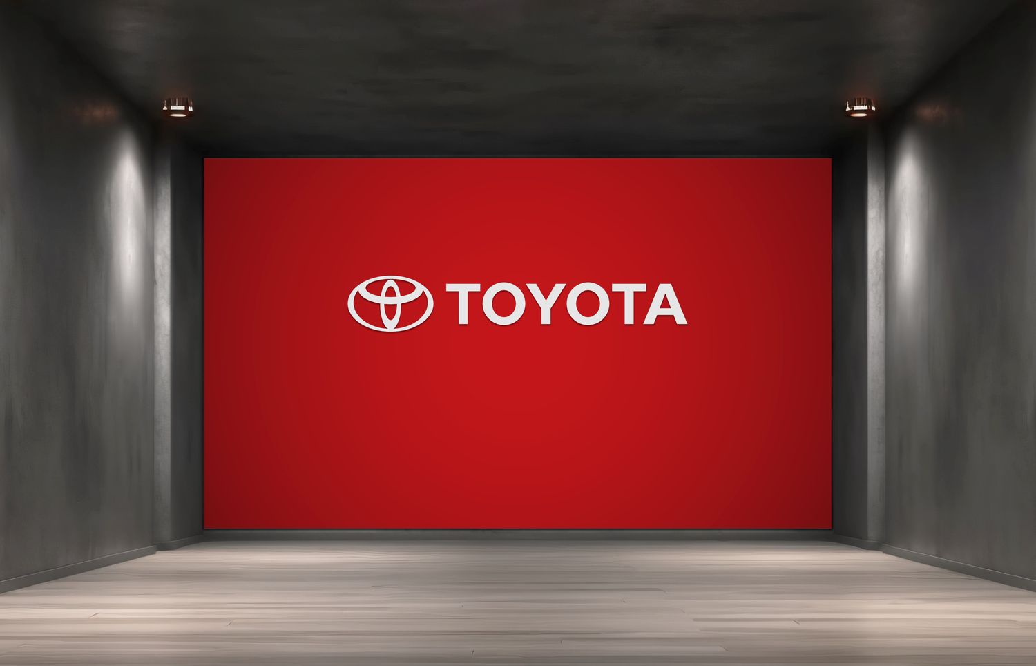 TOYOTA WALL SIGN