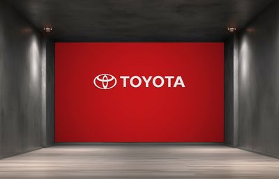TOYOTA WALL SIGN