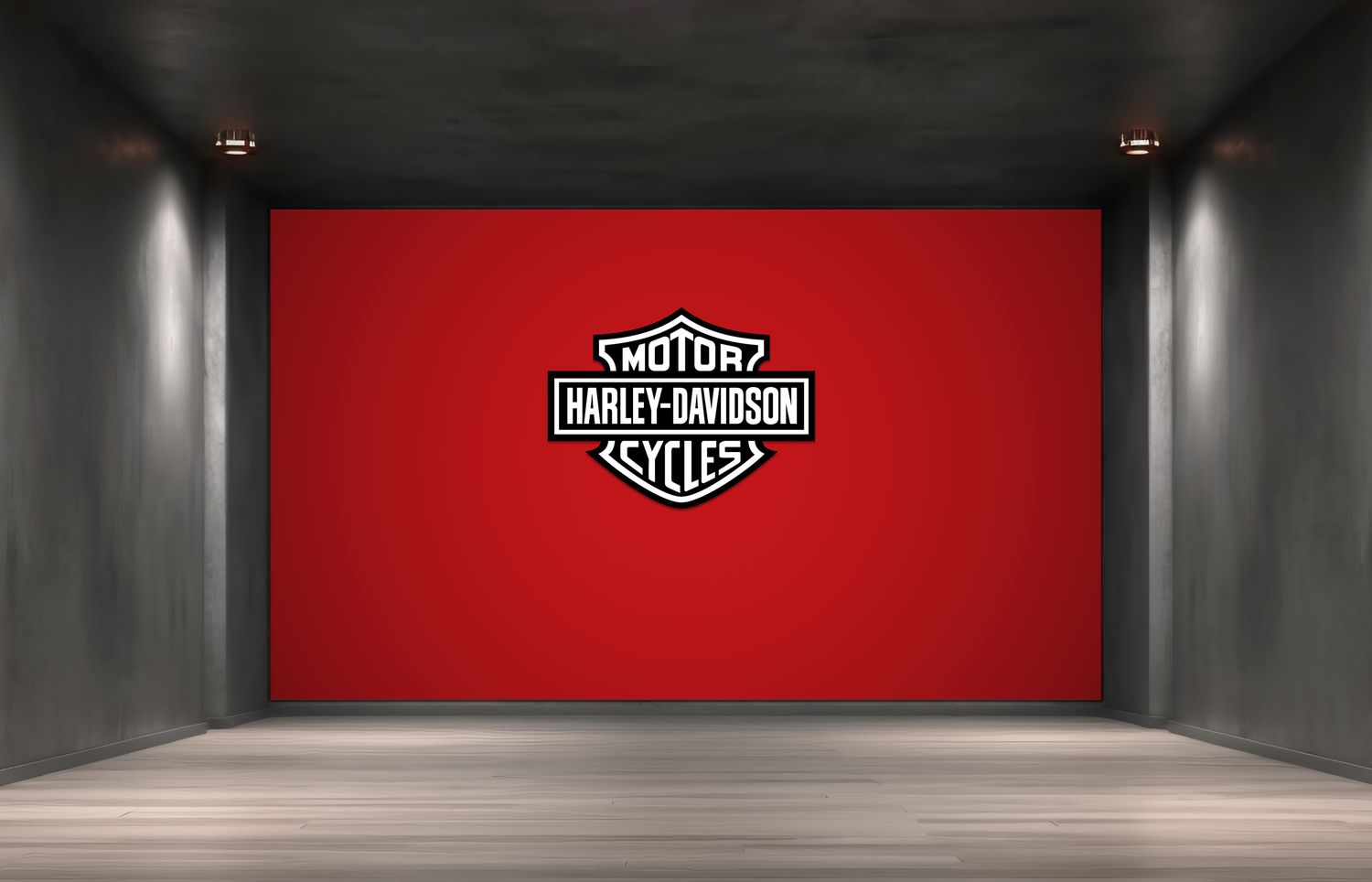 HARLEY-DAVIDSON WALL SIGN