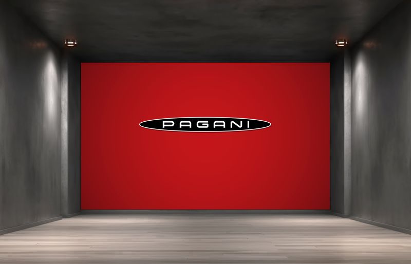PAGANI WALL SIGN