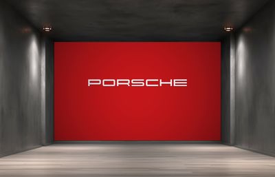 PORSCHE WALL SIGN