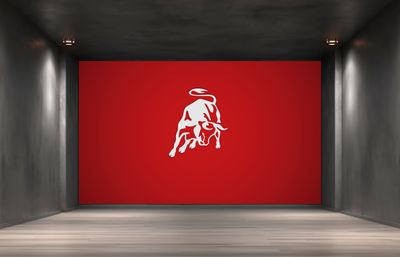 LAMBORGHINI BULL WALL SIGN