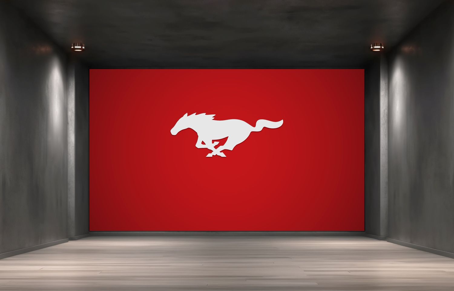 MUSTANG WALL SIGN