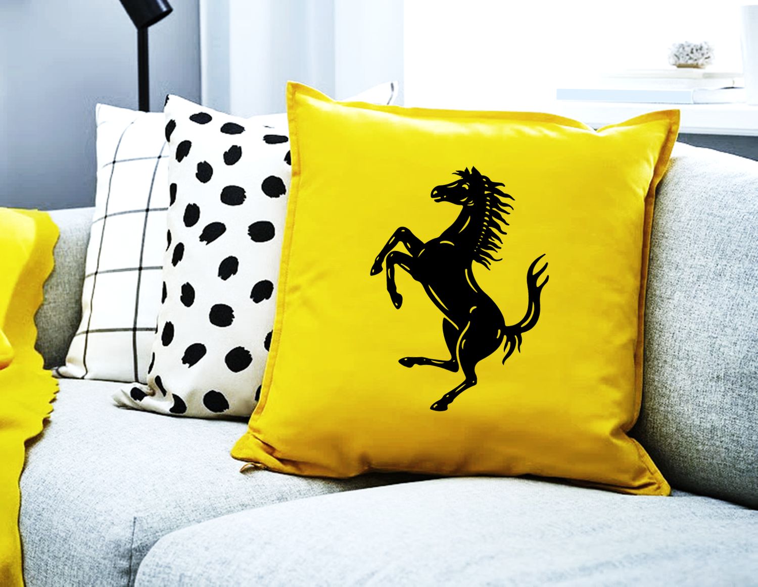 FERRARI CAVALLINO PILLOW