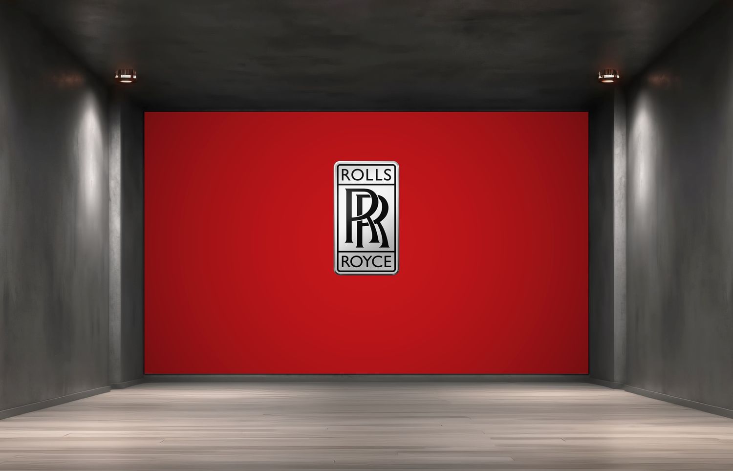 ROLLS ROYCE WALL SIGN