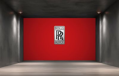ROLLS ROYCE WALL SIGN