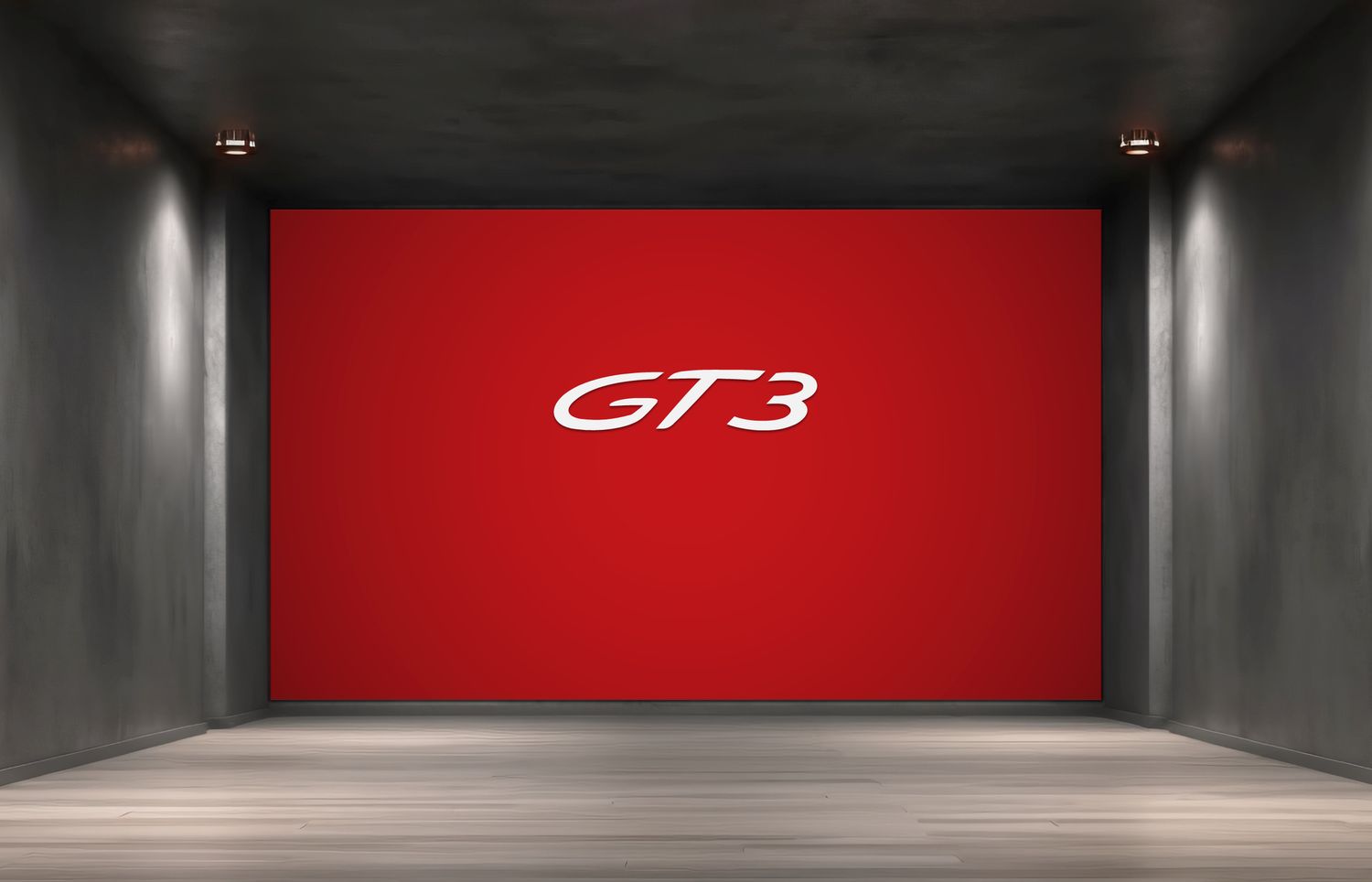 GT3 PORSCHE WALL SIGN