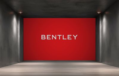 BENTLEY LETTERS WALL SIGN