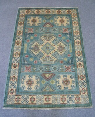 Afghan Rug  Blue Sold.