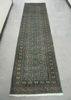 Pakistan Bokhara Runner Blue/Grey Pakistan Bokhara Runner Blue/Grey
