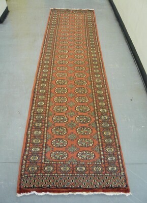 Pakistan Bokhara Runner 10' Rust Pakistan Bokhara Runner 10' Rust