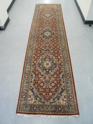 Indian Chakhari Runner 10'4 Red/Blue Indian Chakhari Runner 10'4 Red/Blue