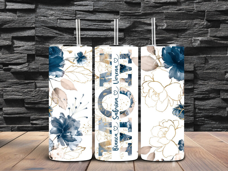 Tumbler MOM -blau