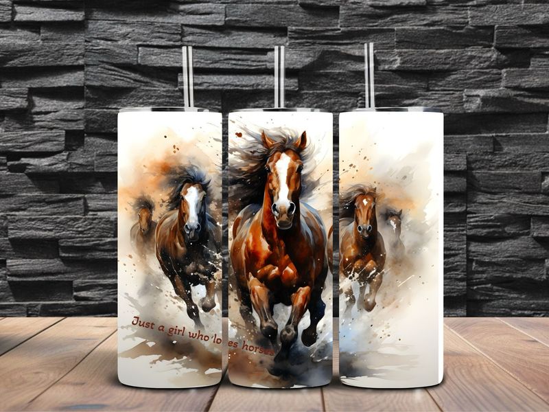 Tumbler Wild Horse