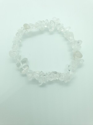 Split armband Bergkristal.