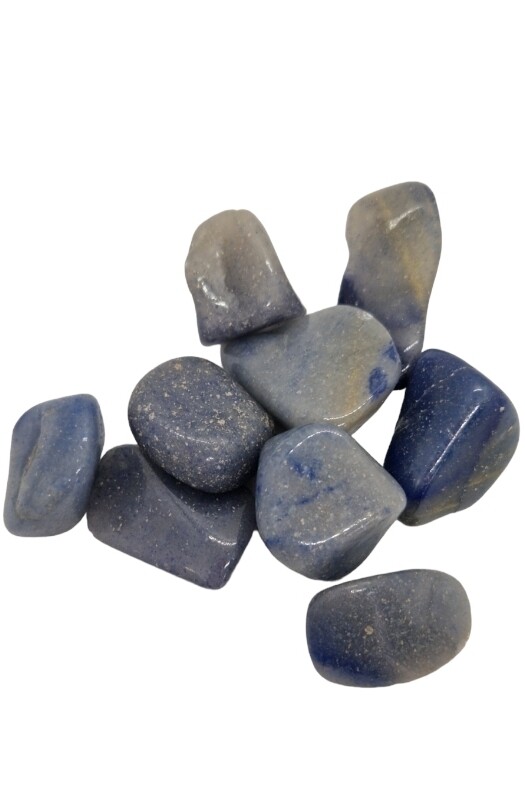 Knuffelsteen Blauwe kwarts.