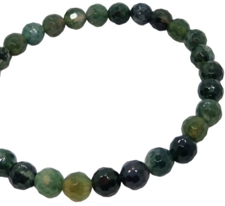 Mosagaat Facet Armband 6mm.