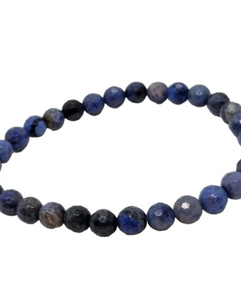 Sodaliet Facet Armband 6 mm.