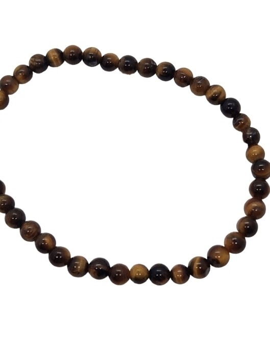 Tijgeroog Armband 4 mm.